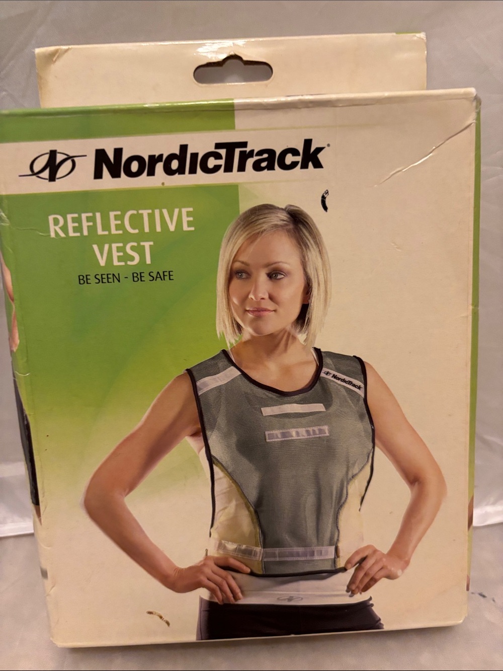 NordicTrack Reflective Vest Be Seen Be Safe Mesh NIB